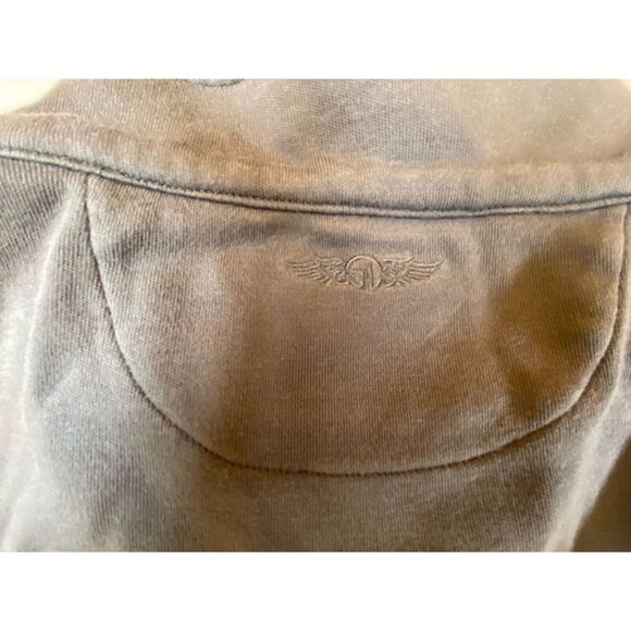 Straight Down Mens 1/4 Zip Long Sleeve Collared Pullover Golf Sweatshirt Medium - Picture 8 of 9